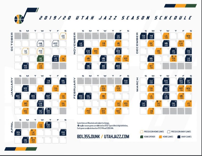 Jazz 2022 Schedule Special Edition Live Utah Jazz Schedule Release Program